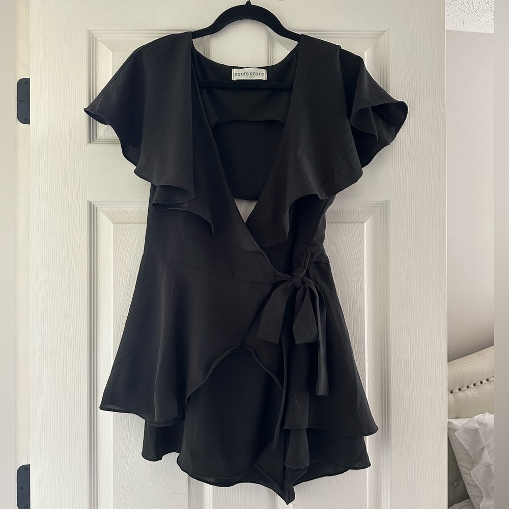 Pants Store Black Romper